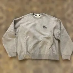 Nike Stussy グレー スウェット ストリート　海外ストリート Nike Stussy グレー スウェット ストリート 海外ストリート - メルカリ