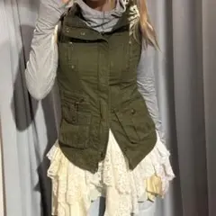 ダークコア ミリタリージャケット