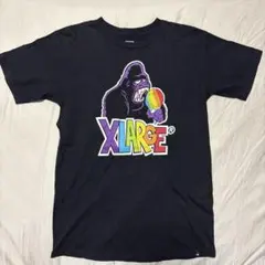 XLARGE ゴリラ かき氷 Tシャツ ブラック Sのサムネイル