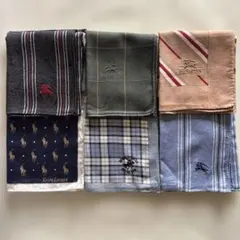 Burberry & Ralph Lauren usedハンカチセット