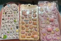 新品未使用未開封 おしり　ぷくぷくシール　おしりぷにぷに　3点セット 人気