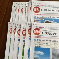 小学校5年生 理科 新学社2025 カラーテストのサムネイル