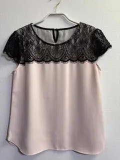 リアラバイピージー Liala×PG 半袖 レース M ピンク✖️黒のサムネイル