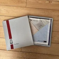 新品pierre cardin チェック柄ハンカチ3枚セット