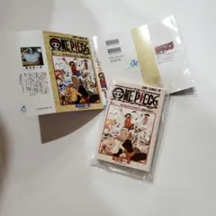 豆ガシャ本　ジャンプコミックスコレクション　ONE PIECE　ワンピース　豆本