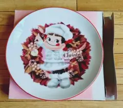 不二家 ペコちゃん 2007年 クリスマスプレート