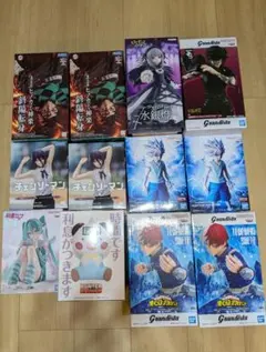 新作プライズフィギュアまとめ売り11体セット 初音ミク・ワンピース