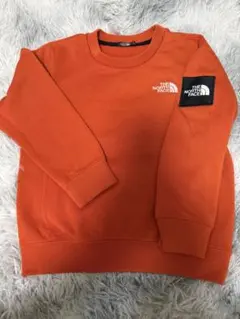 THE NORTH FACE オレンジ トレーナー 130