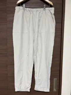 ZARA ライトグレー カジュアルパンツ ゴムウエスト
