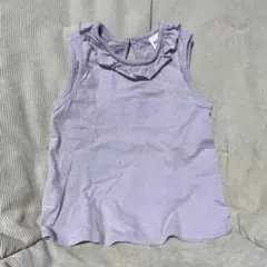 H&M フリルタンクトップ トップス キッズ 保育園幼稚園着替えzaragapのサムネイル