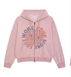 woke edge thermal zip hoodie