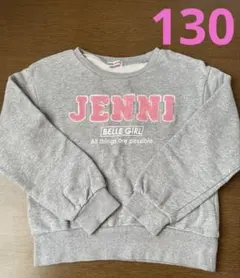 JENNI スウェットトレーナー　サイズ130のサムネイル