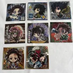 鬼滅の刃ウエハースシール　炭治郎　カナヲ　冨岡義勇　アオイ　鱗滝左近次