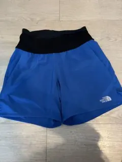 THE NORTH FACE 青 フライウエイトレーシングショーツ Sサイズ