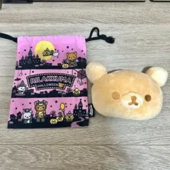 リラックマグッズ(巾着・ぬいぐるみパスケース)