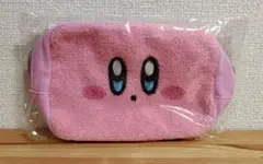 星のカービィ ポーチ カービィフェイス　サガラ刺繍ポーチ　未使用