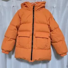 GAP KIDS ギャップ キッズ 120cm ダウンコート オレンジ色