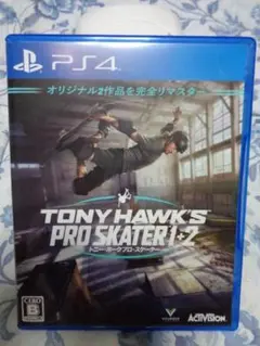 プレイステーション4 PS4 トニーホーク プロスケーター 1+2 動作可能