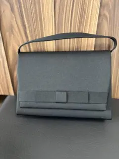 プチソワール、フォーマルバッグ ハンドバッグ黒2wayブラックフォーマル