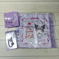 三麗鷗抽獎庫洛米玩偶 珠飾串珠吊飾 荷葉邊托特包