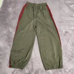 パンツ　サイドライン　新品　カーキ