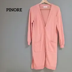 PINORE ピノーレ ロングカーディガン カーディガン 38 薄手 長袖