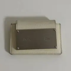 matinkim カードケース　アイボリー　ウォレット