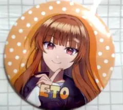 カラフルピーチ　えとさん　5周年缶バッジ