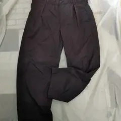 GU ワイドパンツ　サイズＬ　ブラック　裾幅21 センチ　未使用品