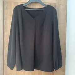 長袖トップス　ジャケットインナー　ブラック　M 未使用