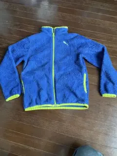 Puma フリースジャケット 青 130