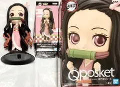 2個 格安出品♪ 鬼滅の刃 フィギュア　竈門禰豆子　Qposket ワーコレ