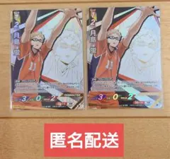 ハイキュー!! バボカ!! 最強の挑戦者 月島蛍 頂 2枚