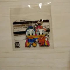 東京ディズニーランド　ディジー　ドナルド　チャームストラップ