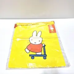 新品未使用　ミッフィー 巾着袋 スケートボードデザイン22×24㎝　キャラクター
