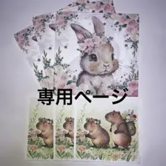 ペーパーナプキン　専用2種6枚　デコパージュ用