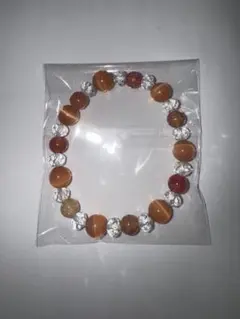 ★パワーストーン★ブレスレット★オレンジ系★