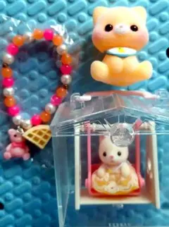 未使用 品 シルバニアファミリー 赤ちゃん ハウス ブランコ 人形 くまちゃん