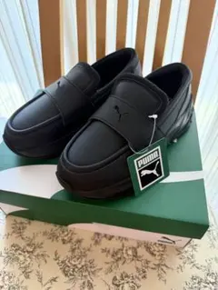 PUMA LOAFYR WNS PUMA BLACK ROSE BUD 厚底