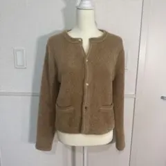 ロペピクニック　カーディガン　キャメル　38