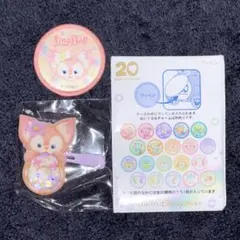 ディズニー リーナベル ワッペン ヘアクリップ