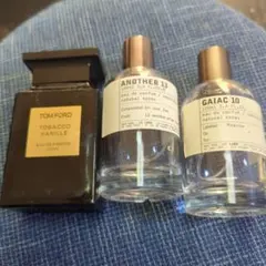 空き瓶 ルラボ13 10 トム・フォード トバコ・バニラ 他 3本セット