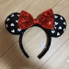 ディズニー ハート模様カチューシャ