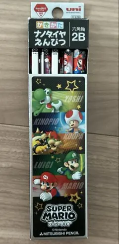 スーパーマリオ　鉛筆11本のサムネイル