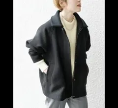 SHIPS any: 2WAY ジップ ブルゾン レディース
