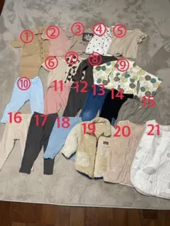 バースデイ　ブリーズ　デビロック他　女の子　まとめ売り ベビー　キッズ　 21点