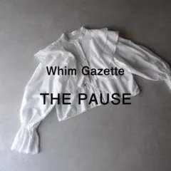 MEER. メーア SQUARE SLEEVE BLOUSE ネイビー - メルカリ