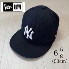 ニューエラ/キッズキャップ/59FIFTY/6 5/8 53センチ/ネイビーのサムネイル
