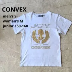【状態良】CONVEX 150-160 Tシャツ ゴールドプリントのサムネイル