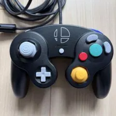 外箱無しゲームキューブコントローラ スマブラブラック【動作確認済み】